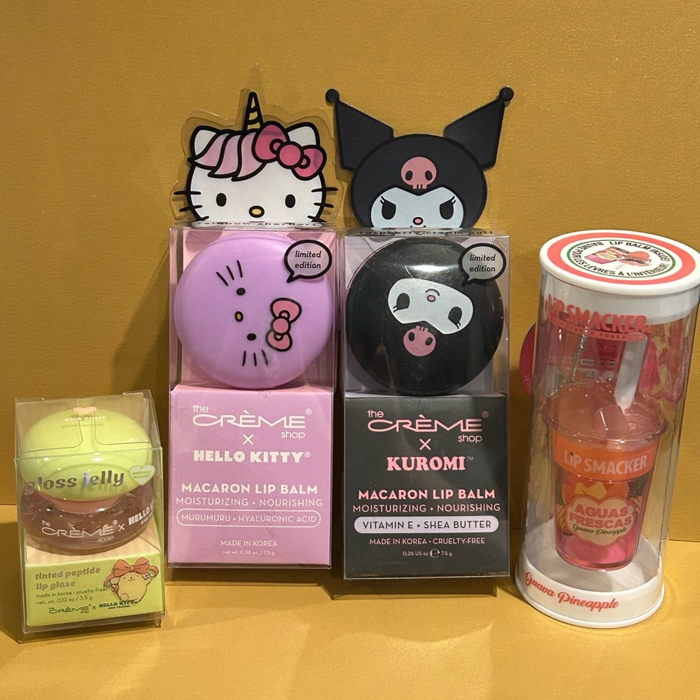 3/$45 The Crème Shop x Sanrio Lip Balm Set  3/$45 💕 - Picture 2 of 12